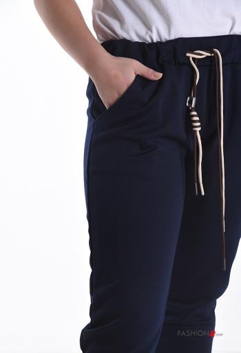 Joggers with pockets with drawstring - ph 4