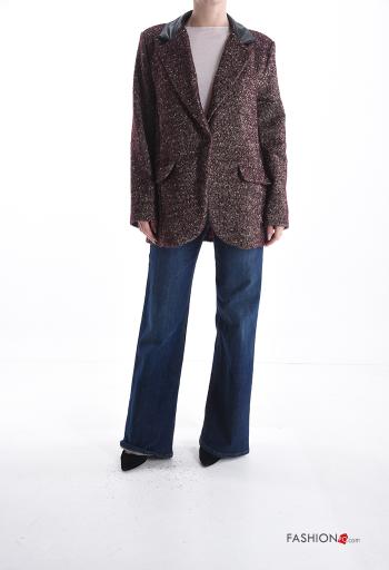 Blazer con colletto con fodera - ph 5