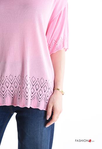 Jersey manga corta con cuello en v - ph 4