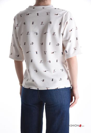 T-shirt manga corta Diseño impreso - ph 2