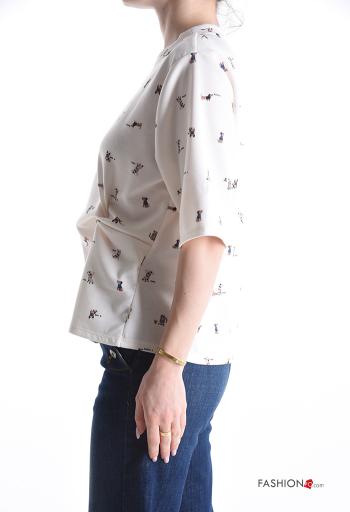 T-shirt manga corta Diseño impreso - ph 3