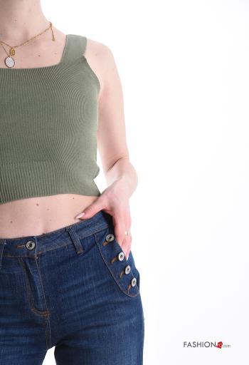 Top sín mangas corto con elástico - ph 4