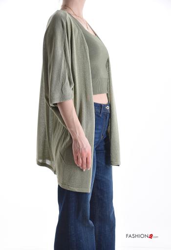 Chaqueta de punto De lurex manga corta - ph 3