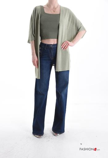 Chaqueta de punto De lurex manga corta - ph 5