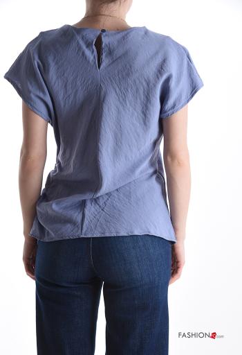 Blusa de Algodón manga corta con cordón - ph 2