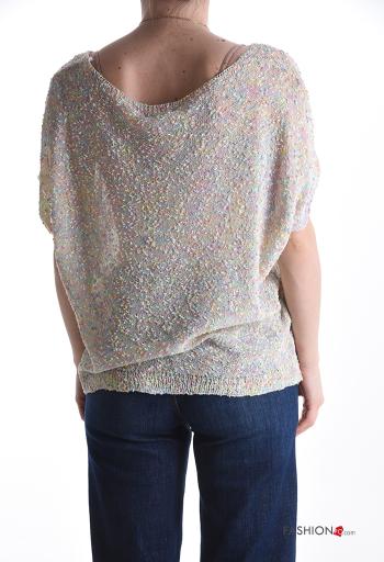 Jersey manga corta con cuello en v - ph 2