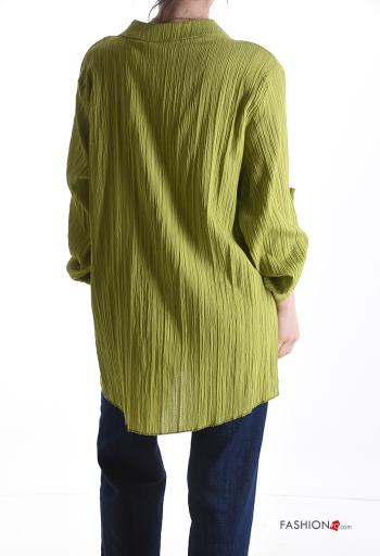Blusa maniche lunghe con bottoni - ph 2