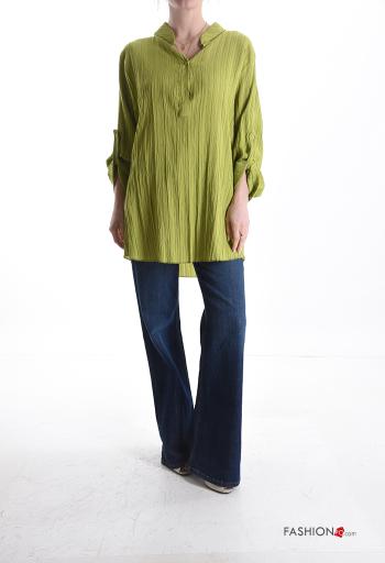 Blusa maniche lunghe con bottoni - ph 5