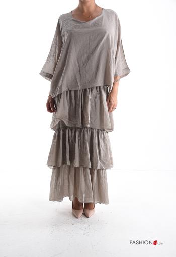 Kleid aus Baumwolle