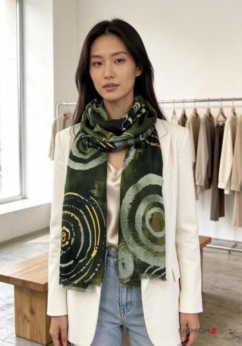 Geometric pattern Scarf
