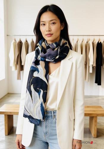 Leaf print Scarf