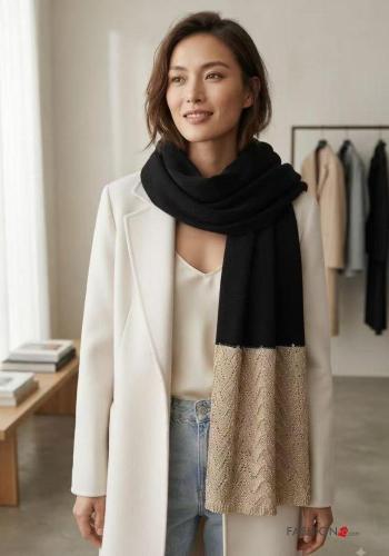 Embroidered Foulard