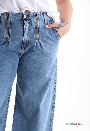 Calças de ganga em Algodão - ph 4