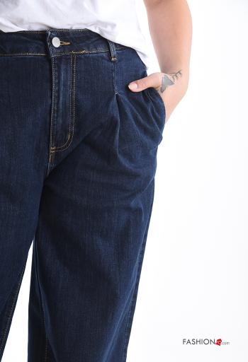 Calças de ganga em Algodão - ph 4