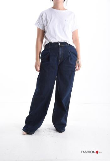 Calças de ganga em Algodão - ph 5