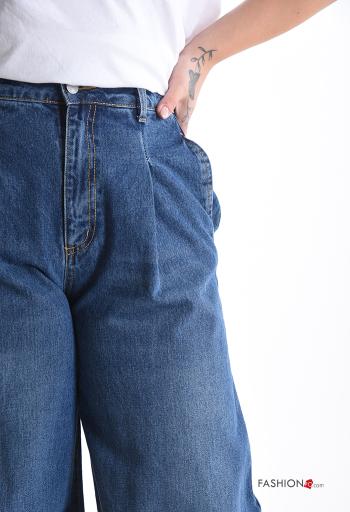 Calças de ganga em Algodão - ph 4