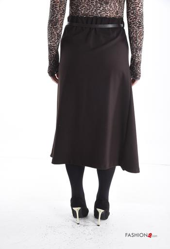 Gonna asimmetrico con cintura con elastico - ph 2
