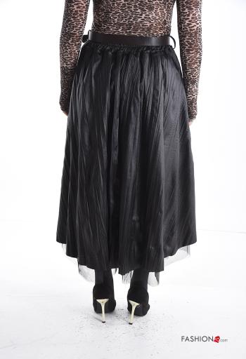 Gonna tulle con elastico con cintura con fodera - ph 2
