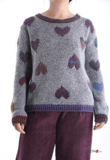 Camisola em Lã mista