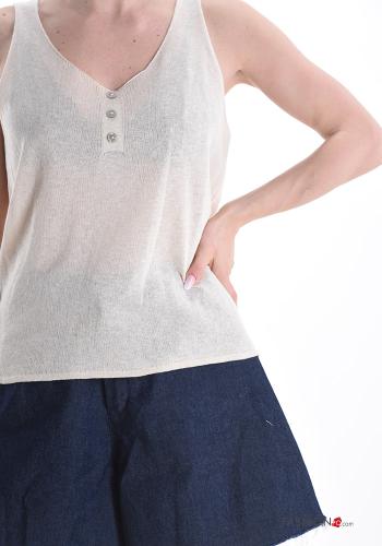 Top sín mangas de Algodón - ph 4