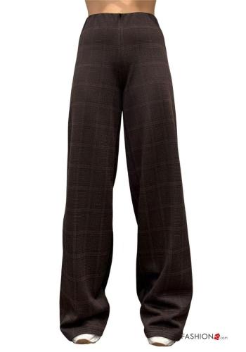 Geometrisches Muster Hose mit gummizug