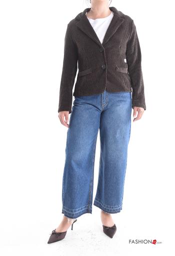 lange ärmel Jacke mit Knöpfen ohne Futter - ph 5