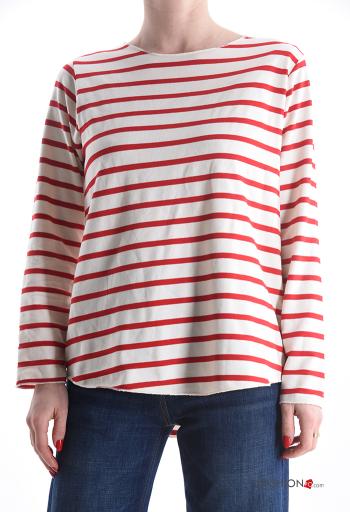 Camiseta de manga larga de Algodón