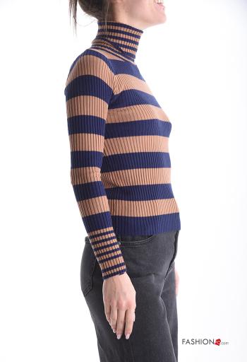 Jersey a rayas de cuello alto - ph 3