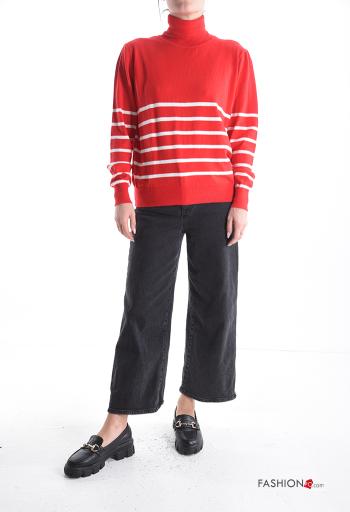 Jersey a rayas de cuello alto - ph 5