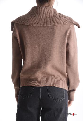 Chaqueta de punto con cremallera con brillantes - ph 2