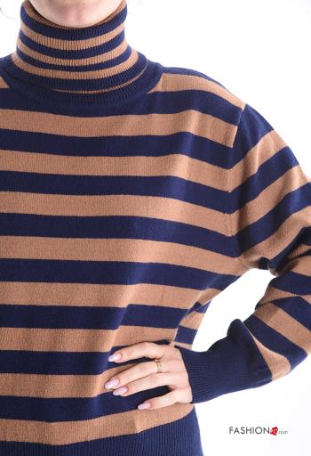 Jersey a rayas de cuello alto - ph 4