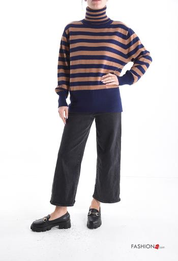 Jersey a rayas de cuello alto - ph 5