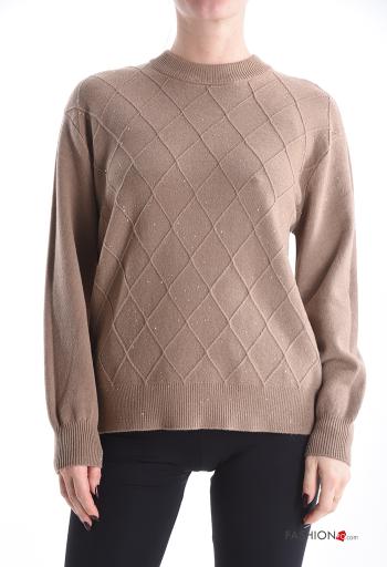 Maglione con paillettes - ph 1