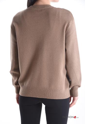 Maglione con paillettes - ph 2