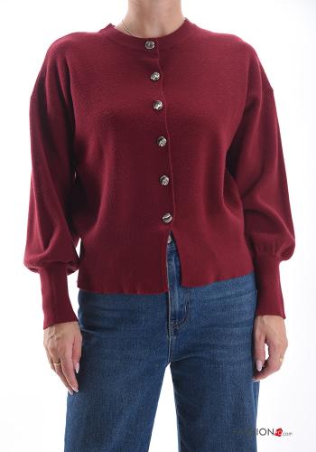 Cardigan with buttons
