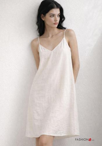 Robe à col en V - ph 1