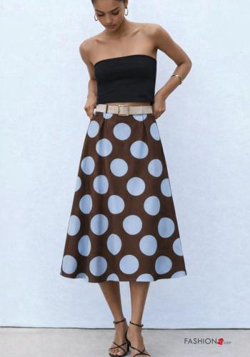 Falda de Algodón con cinturón - ph 1