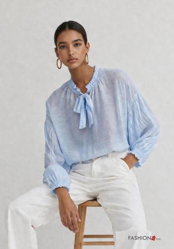 Blouse avec noeud