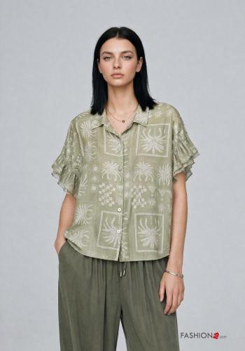 Blouse manches à volant - ph 1