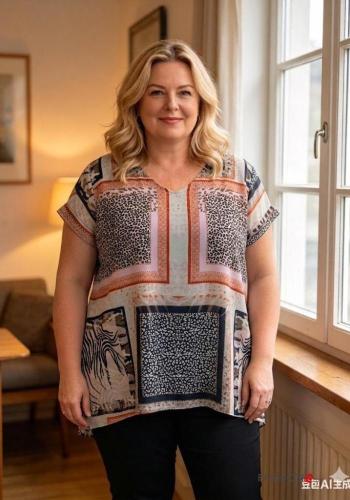 Top manga corta Estampado Artístico - ph 1