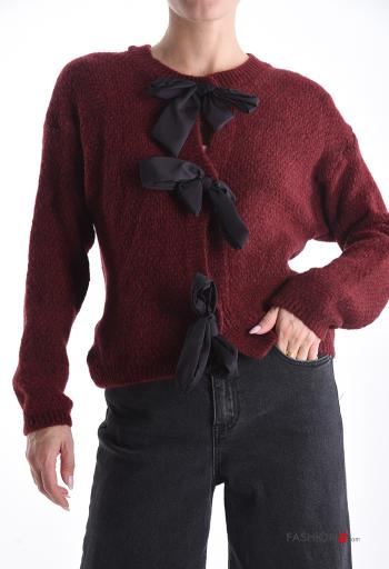 Cardigan in Misto Lana