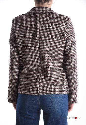 Vichy Wool Mix Jacket - ph 2