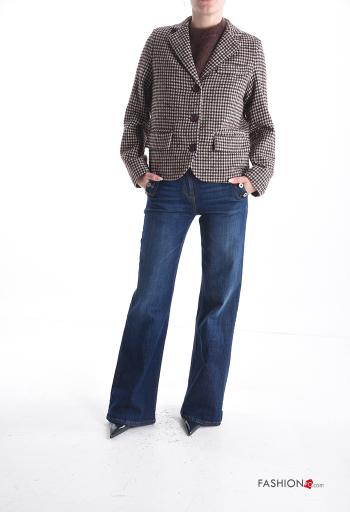 Vichy Wool Mix Jacket - ph 5