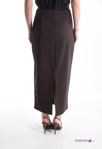 Gonna con elastico con spacco - ph 2