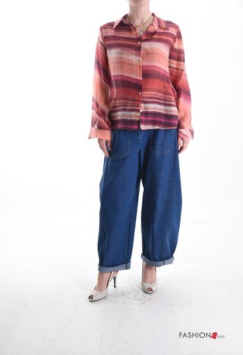 Abstrakte Muster Hemd - ph 5