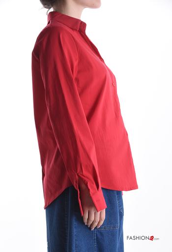 Hemd aus Baumwolle mit Knöpfen - ph 3