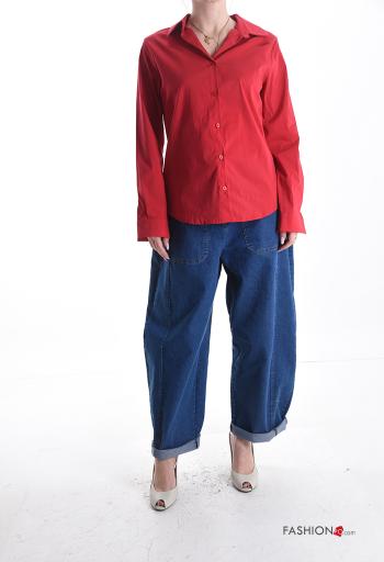 Hemd aus Baumwolle mit Knöpfen - ph 5