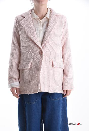 Jacke aus Baumwolle mit Pailletten - ph 1