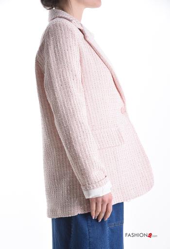 Jacke aus Baumwolle mit Pailletten - ph 3