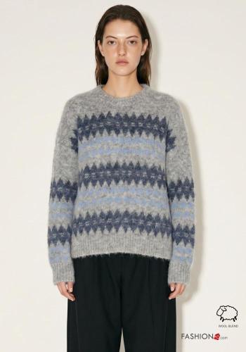 Pull en Mélange de Laine